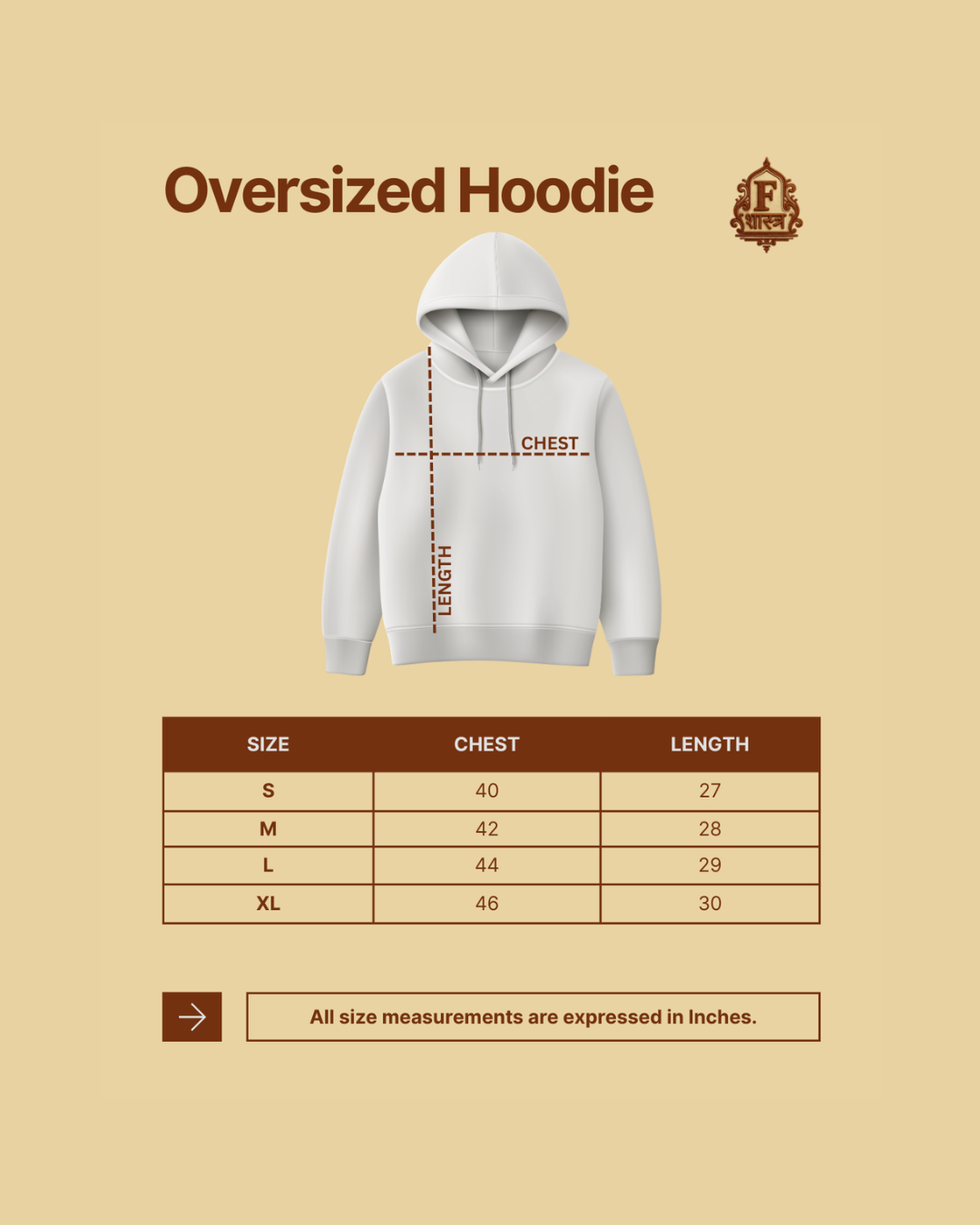 F.S 108 OVERSIZED HOODIE
