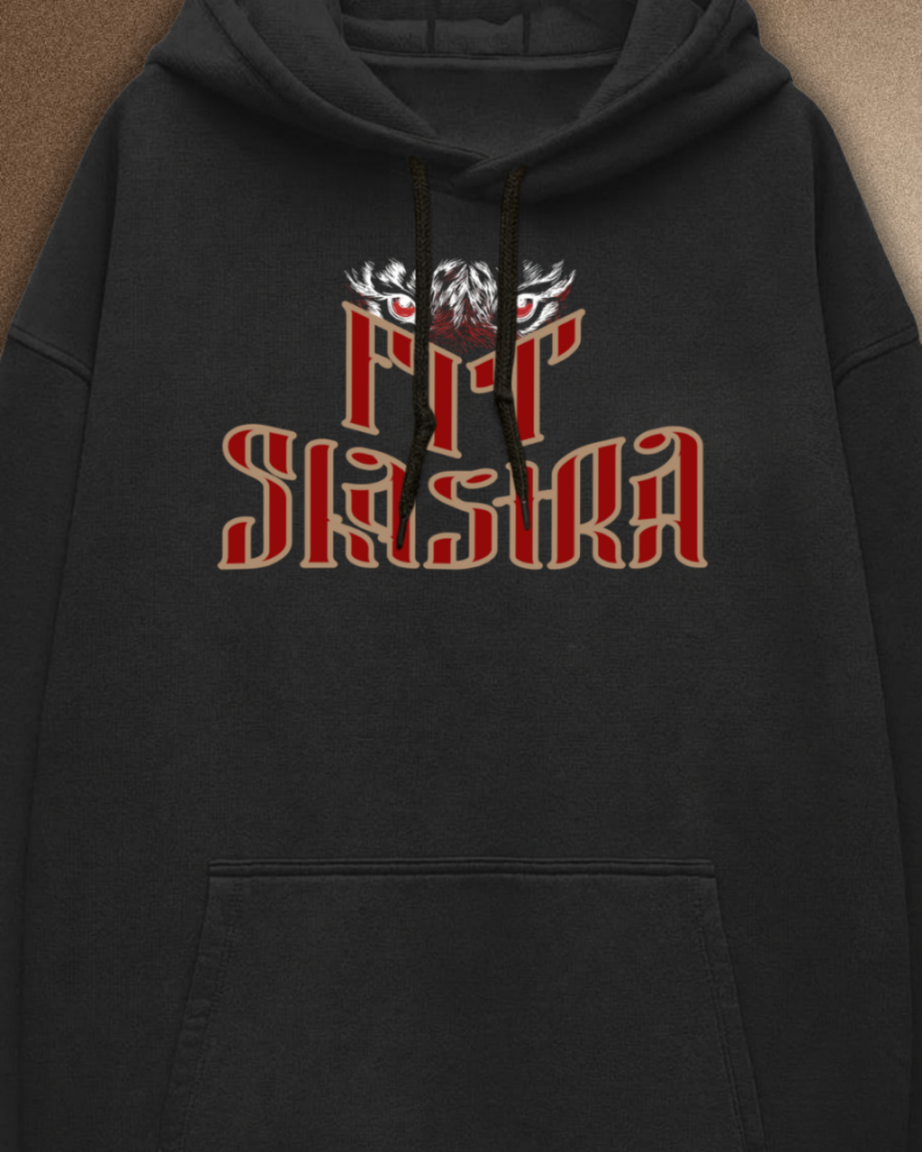 बाघ Lives in me OVERSIZED HOODIE