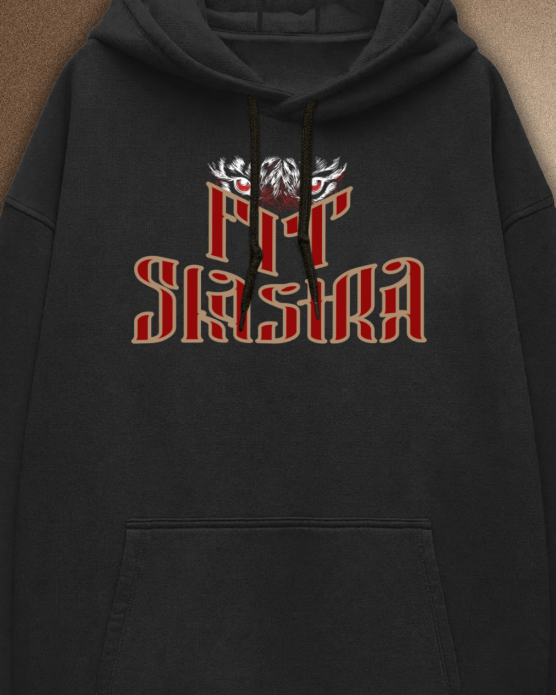 बाघ Lives in me OVERSIZED HOODIE