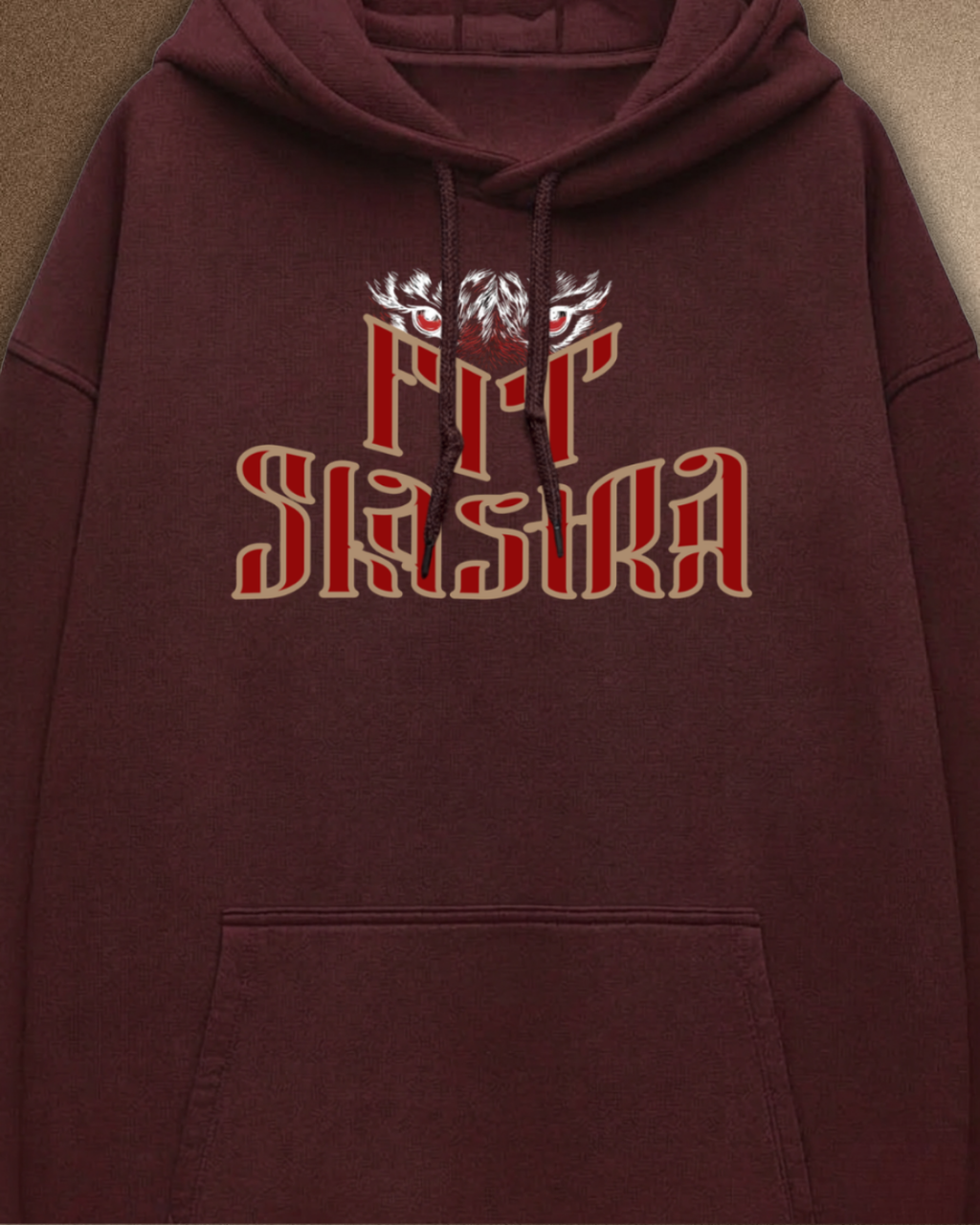 बाघ Lives in me OVERSIZED HOODIE