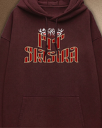 बाघ Lives in me OVERSIZED HOODIE