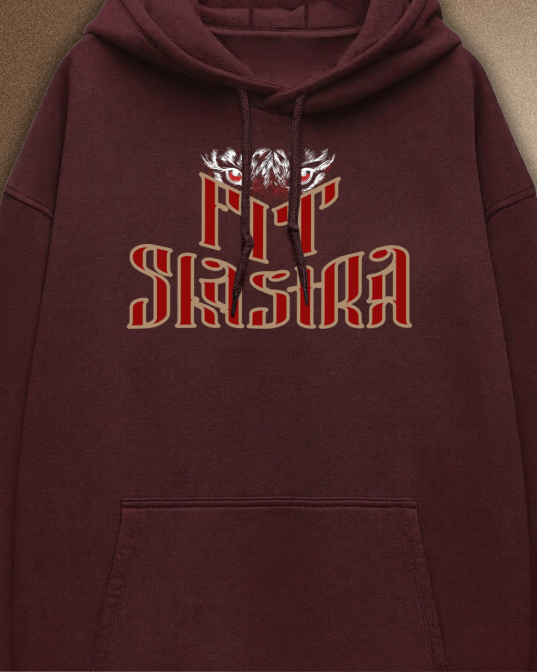 बाघ Lives in me OVERSIZED HOODIE