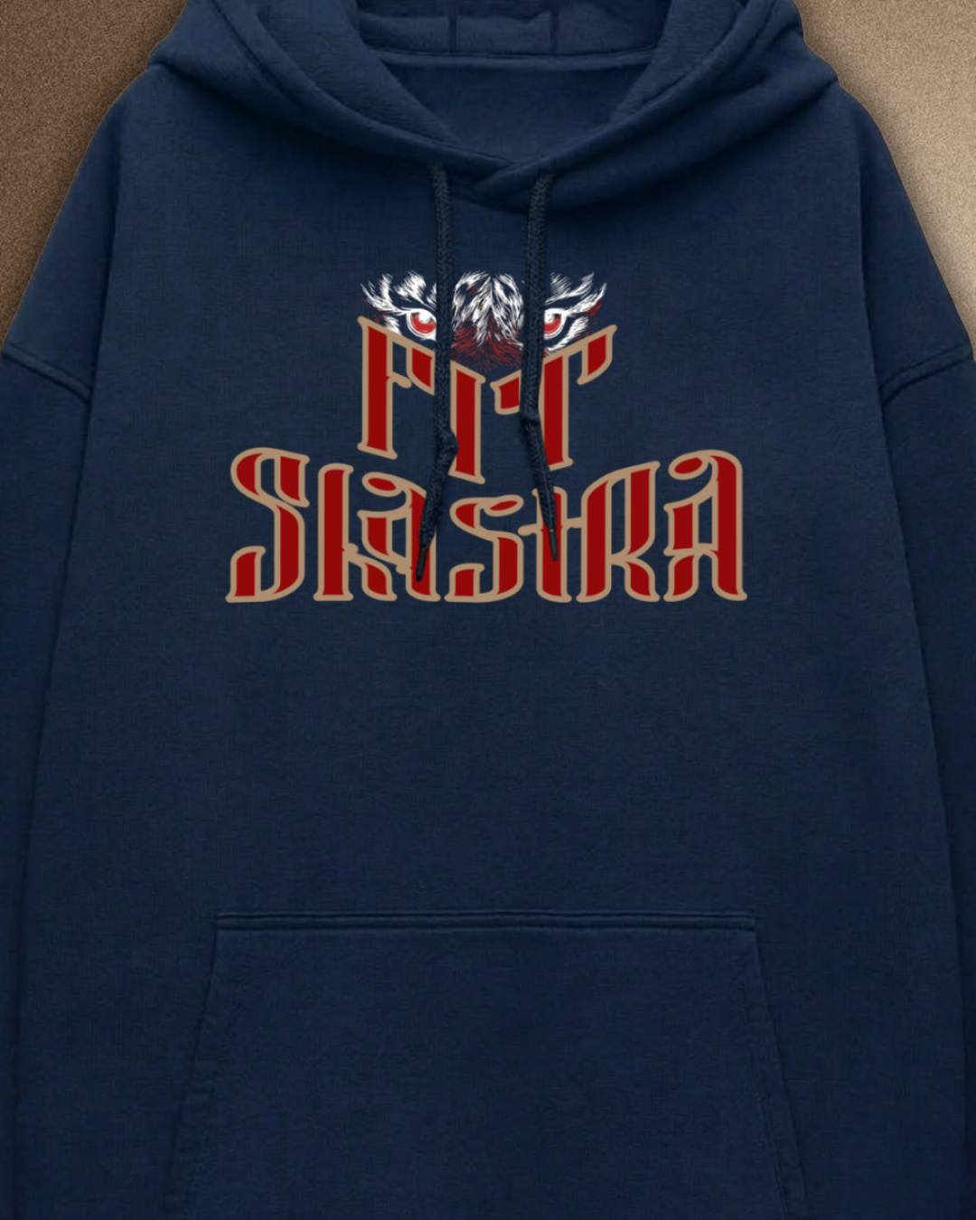 बाघ Lives in me OVERSIZED HOODIE