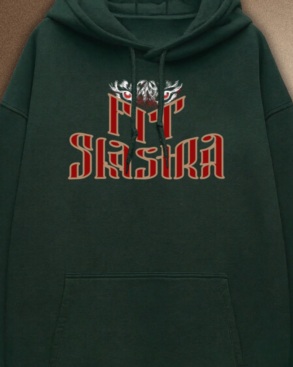 बाघ Lives in me OVERSIZED HOODIE