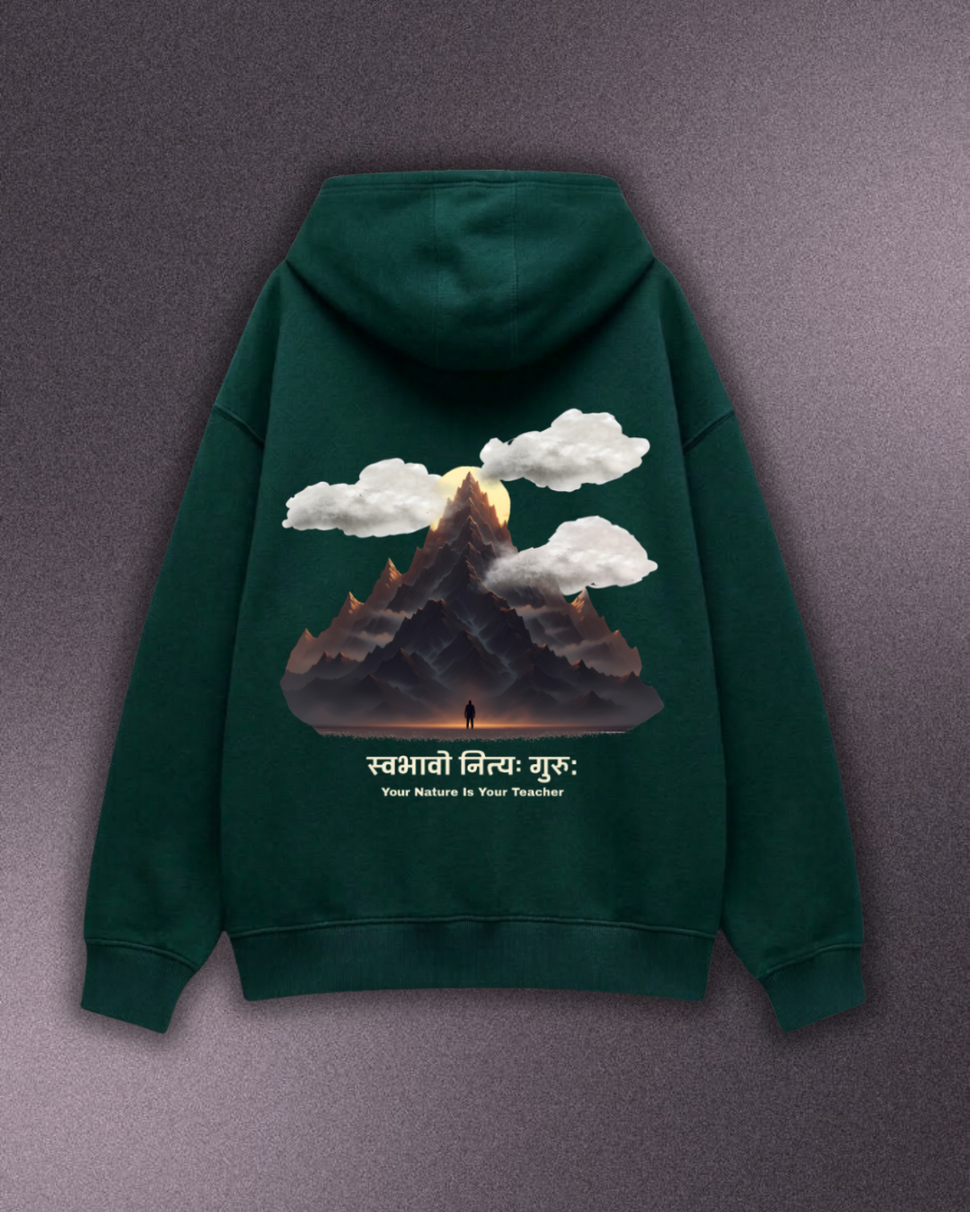 स्वभावो नित्यः गुरुः OVERSIZED HOODIE