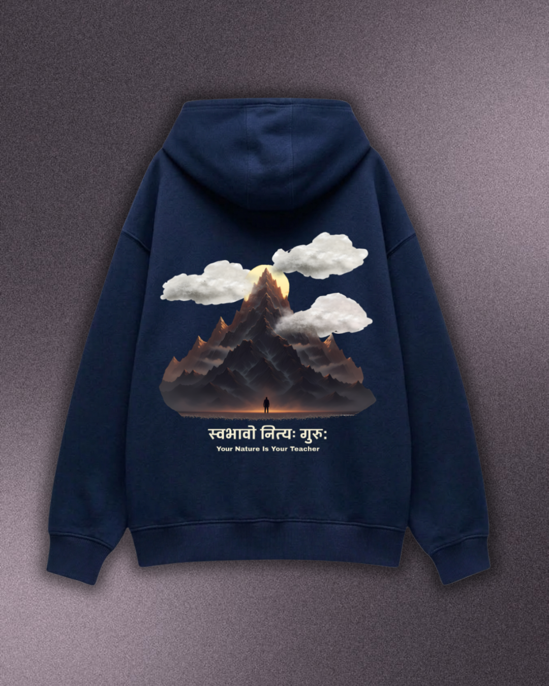 स्वभावो नित्यः गुरुः OVERSIZED HOODIE
